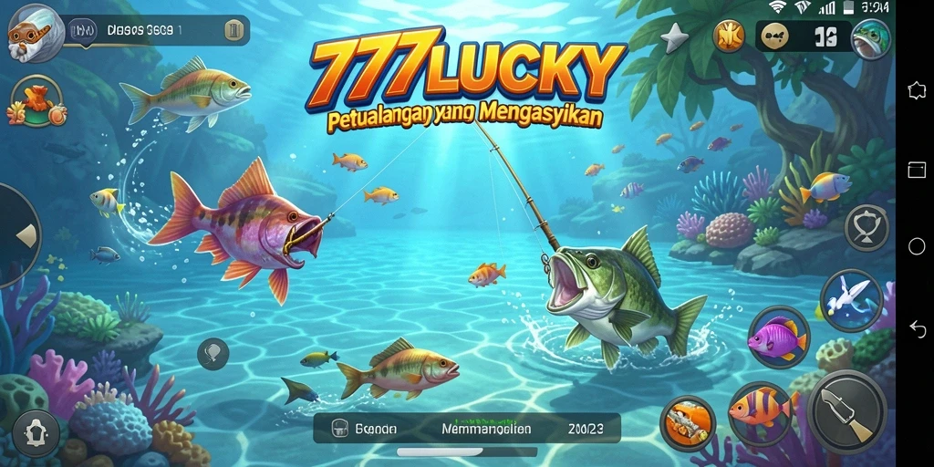 Tangkapan ikan yang memukau dalam gameplay 777LUCKY