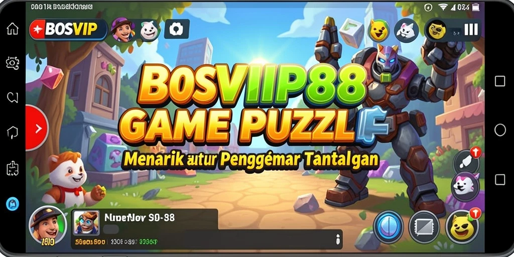 Tampilan gameplay bosvip88 yang menantang dan seru.