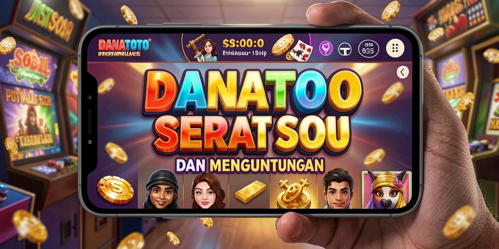 Screenshot gameplay <strong>DANATOTO</strong> yang menunjukkan keseruan bermain slot.