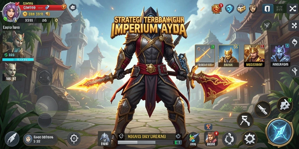 Tampilan gameplay GIM999 yang menarik dan strategi mendalam.