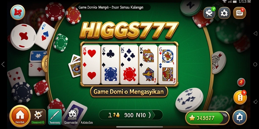Tampilan gameplay menarik dalam HIGGS777 yang menggugah semangat bermain.