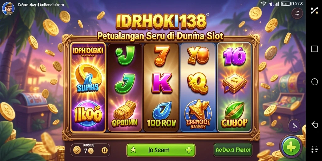 Tampilan gameplay IDRHOKI138 yang menakjubkan dan penuh warna.