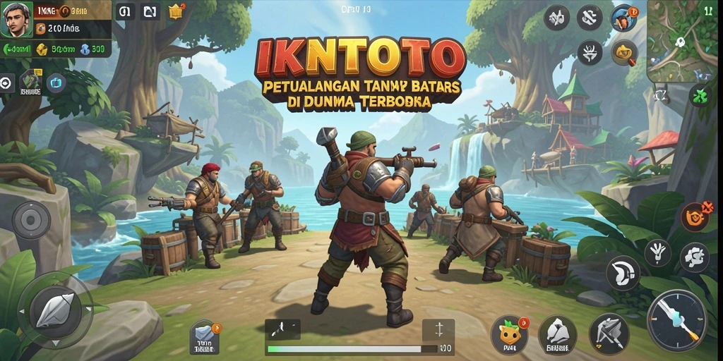 Screenshot menunjukkan petualangan seru dalam dunia terbuka IKNTOTO.
