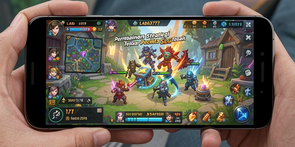 Screenshot utama LABA777 menampilkan aksi pertempuran yang mendebarkan.