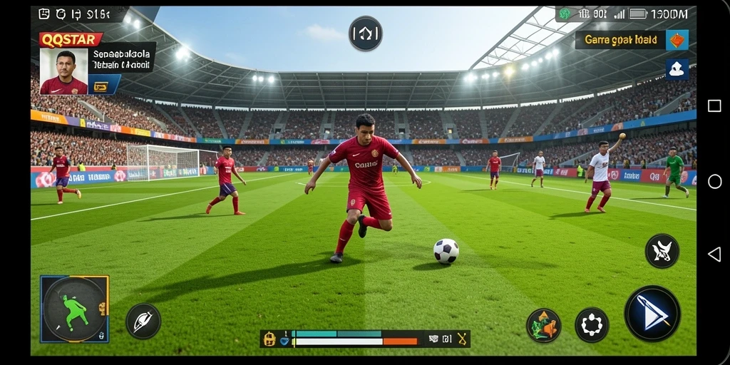 Tampilan gameplay dari <strong>QQSTAR</strong> yang menegangkan dan grafis berkualitas tinggi.