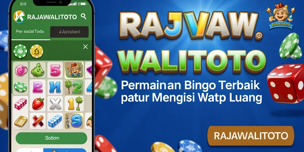 Tampilan utama permainan Bingo RAJAWALITOTO yang menarik dan seru.