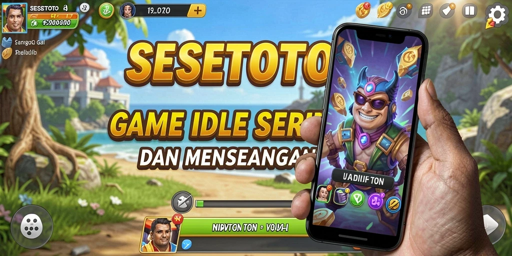Tampilan gameplay SESETOTO yang menarik dan interaktif.