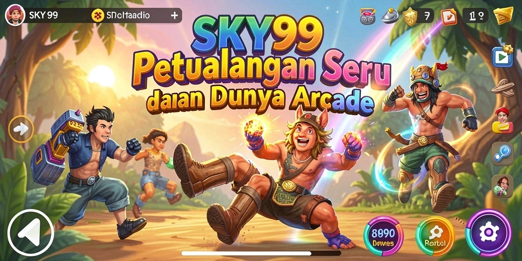 Tampilan gameplay menegangkan dan penuh aksi dari SKY99