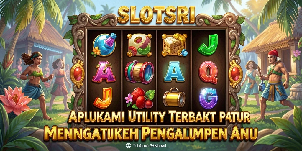 Tampilan antarmuka SLOTSRI yang intuitif dan mudah digunakan.