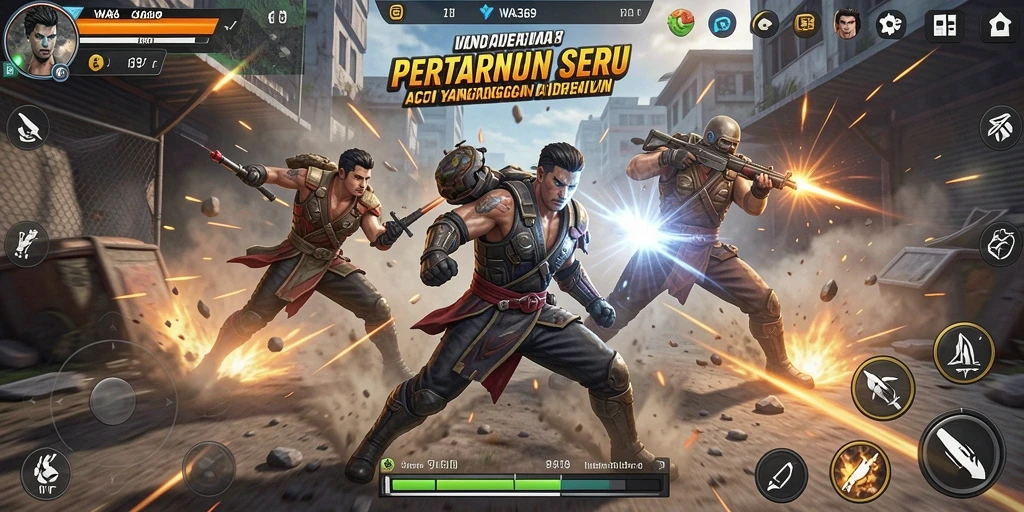 Screenshot utama WA369 menampilkan aksi seru dalam permainan yang mendebarkan.