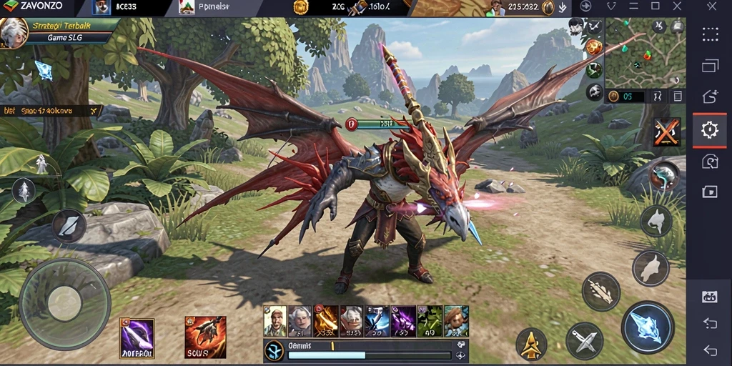 Gameplay menarik dari ZAVONZO yang penuh strategi.